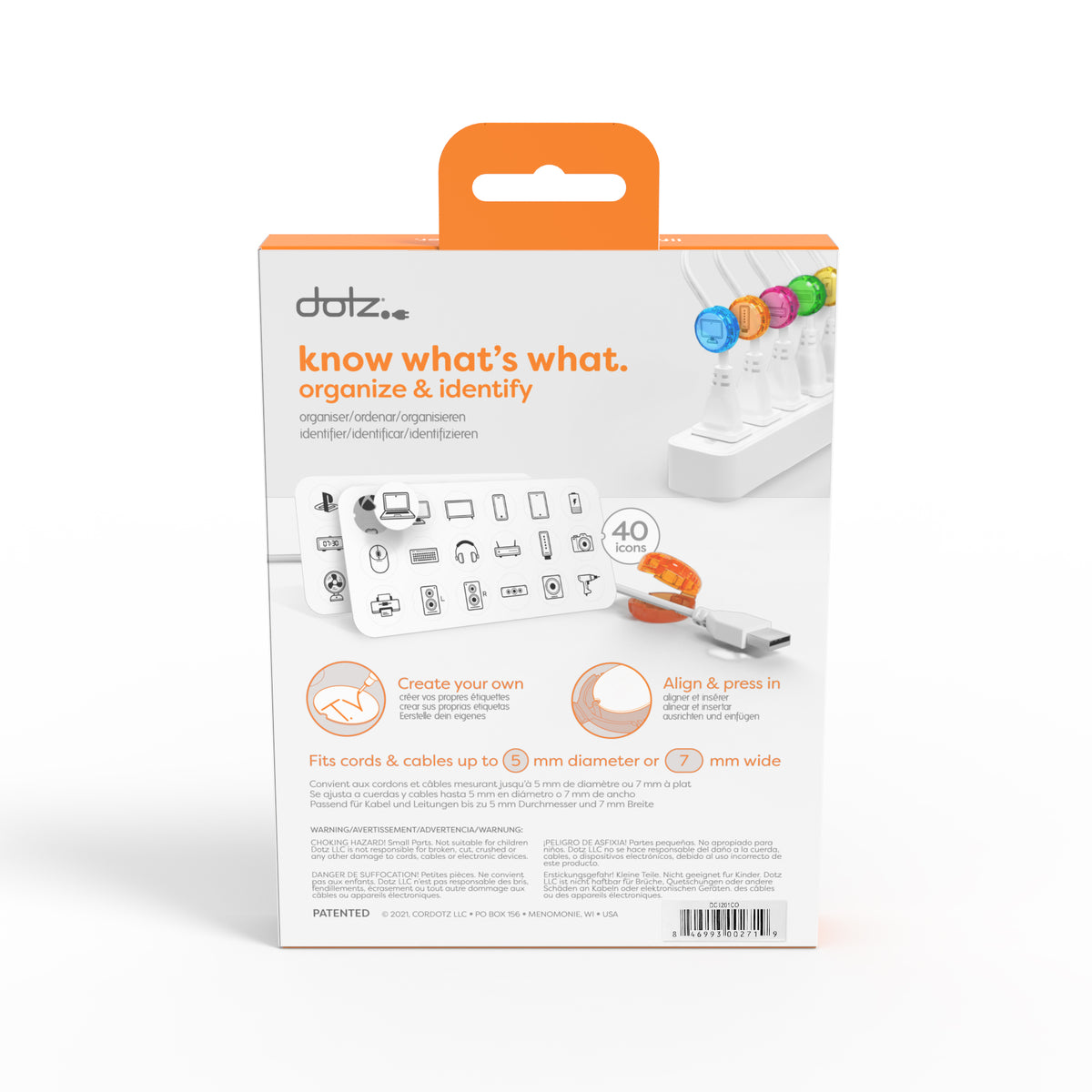Cord Identifiers 10pk