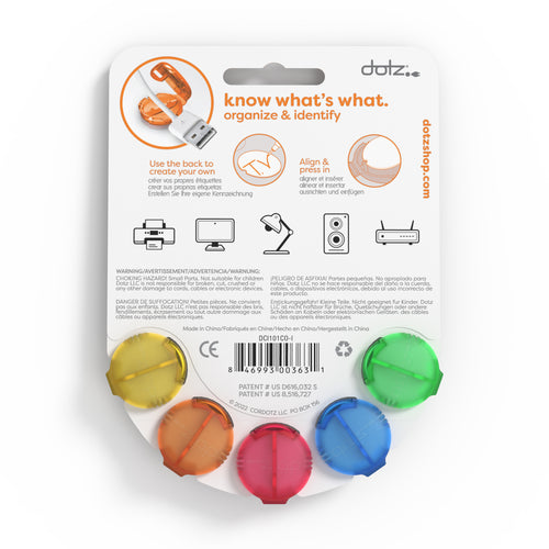 Cord Identifiers 5pk