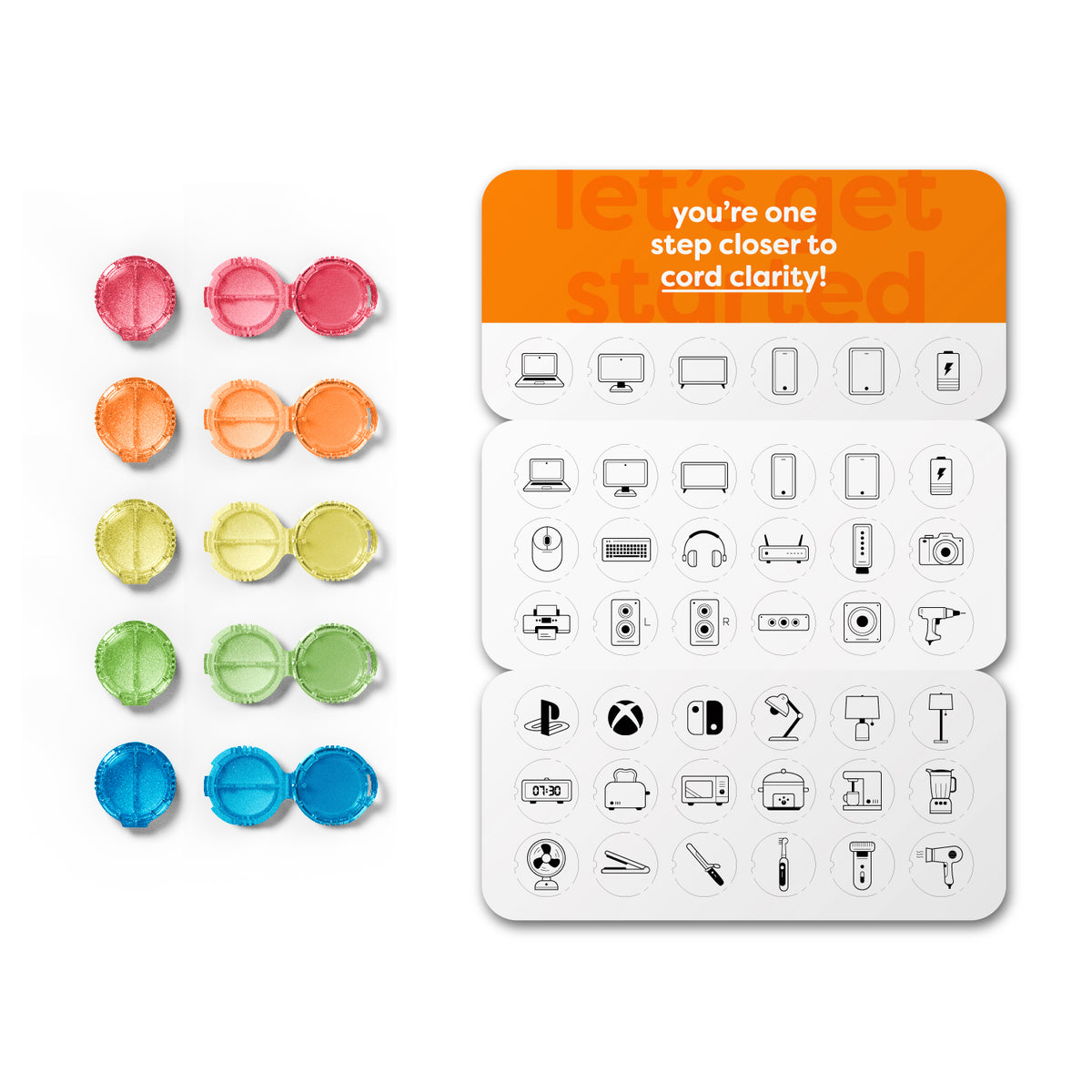 Cord Identifiers 10pk