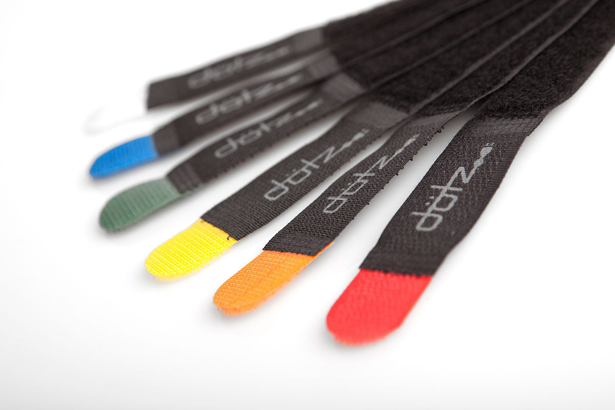 Reusable Hook-Loop Strap 6pk